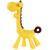 BOCIOLAND Gryzak silikonowy Żyrafa żółto-brązowa, 1 szt.