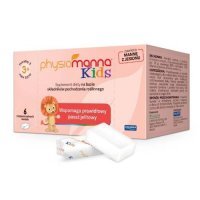 Physiomanna Kids kostki rozpuszczalne na zaparcia dla dzieci, 6 szt.