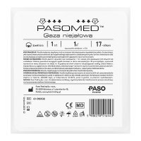 PASOCARE Gaza niejałowa 17-nitkowa 1m2, 1szt.