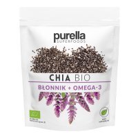 PURELLA Chia Bio Błonnik + Omega-3, 200 g
