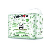 BAMBOOLOVE Pieluszki jednorazowe dla dzieci z włóknem bambusowym XS (2-4kg), 27szt.