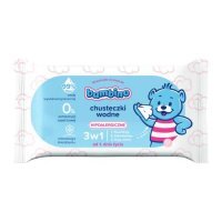 BAMBINO Chusteczki wodne 3w1 hipoalergiczne, 57szt.