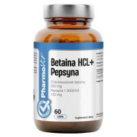 PHARMOVIT Betaina HCL + Pepsyna, 60 kaps.