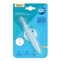 Canpol Babies Silikonowa Szczoteczka- Gryzak Niebieska 51/500_blu