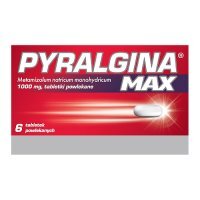 Pyralgina Max 1000 mg, 6 tabl.