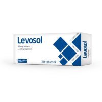 Levosol 60mg, Lek hamujący kaszel 20tabl.