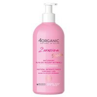 4ORGANIC Żurawina Sensitive Naturalny płyn do higieny intymnej, 350 ml