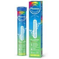 Plusssz Ashwagandha 100% Harmonia Complex, 24 tabletek musujących