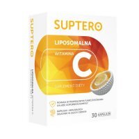 SUPTERO Liposomalna witamina C, 30 kaps.