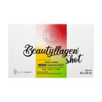Pharmaverum Beautyllagen Shot Kolagen jabłko-limonka płyn, 15x30ml
