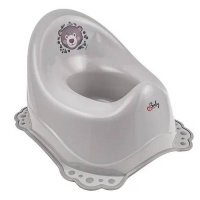 MALTEX Nocnik antypoślizgowy Leśna Ferajna Misiu szary