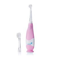 BRUSH-BABY BabySonic Pro szczoteczka soniczna dla dzieci (0-3lat) różowa, 1 szt.