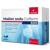 COLFARM Maślan sodu 600, 60 kaps.