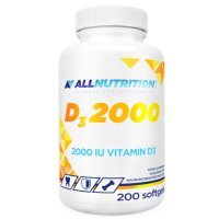 ALLNUTRITION D3 2000, 200 kaps.