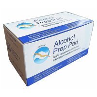 Alcohol Prep Pads Gaziki nasączone alkoholem 6cm x 3cm, 100 szt.