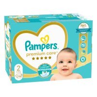 Pampers Premium Care 2 Pieluszki 4-8 kg, 136 szt.
