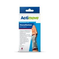 Actimove Professional Line Orteza stabilizująca nadgarstek ze wzmocnieniem i kompresją medyczną (XL) prawa biała