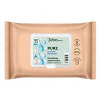 LUBA Family nawilżany papier toaletowy Pure, 50 szt.