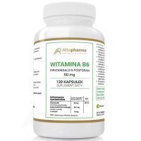 ALTOPHARMA Witamina B6 50 mg, 120 kaps.