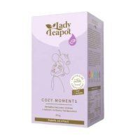 BiFix Lady Teapot Cozy Moments Herbatka owocowo-ziołowa z imbirem, kurkumą i kardamonem, 20x2g