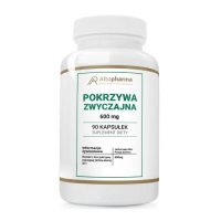 ALTOPHARMA Pokrzywa Zwyczajna 600 mg, 90 kaps.