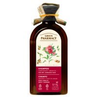 Green Pharmacy Szampon do włosów suchych i zniszczonych granat i olej arganowy, 350 ml