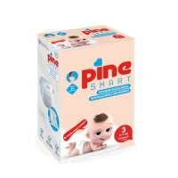 Pine Smart Pieluchy umożliwiające wykrycie infekcji dróg moczowych rozmiar 3 midi, 4-9 kg, 5 szt.