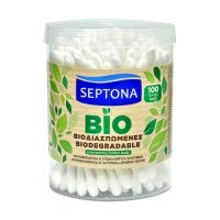 Septona Biodegradowalne patyczki higieniczne, 100 szt.