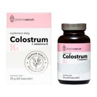 Pharmaverum Colostrum + witamina C, 60 kaps.