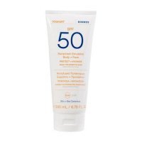 Korres Youghurt Emulsja ochronna do ciała i twarzy SPF50, 200 ml
