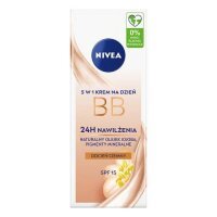 Nivea 5w1 Krem BB na dzień SPF15 ciemny, 50 ml