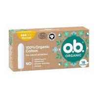O.B. Organic Tampony normal, 16 szt.