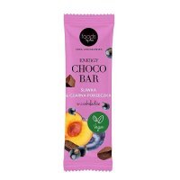Foods By Ann Energy Choco Bar Śliwka i Czarna porzeczka w czekoladzie, 35 g