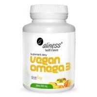 Aliness Omega 3 Vegan, 60 kaps.