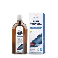 Osavi Tran Norweski 1000 mg Omega 3 aromat cytryna-mięta, 500 ml