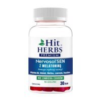 Hit Herbs Premium Nervosol Sen z melatoniną, 30 żelek