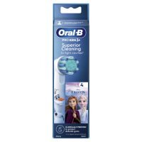 Oral-B Pro Kids 3+ Superior Cleaning Końcówki wymienne do szczoteczek elektrycznych Kraina Lodu, 4 szt.