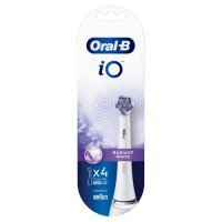 Oral-B iO Radiant White Końcówki wymienne do szczoteczek elektrycznych białe, 4 szt.