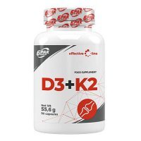 6Pak Nutrition D3+K2, 90 kaps.