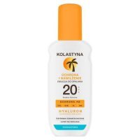 KOLASTYNA Hyaluron Ochrona i Nawilżenie Emulsja do opalania SPF20 spray, 150 ml