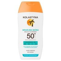 KOLASTYNA Wrażliwa skóra Emulsja ochronna SPF50+, 150 ml
