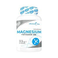 6Pak Nutrition Magnesium + Vitamin B6, 90 kaps.