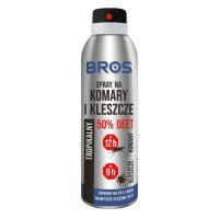 BROS Spray na komary i kleszcze 50% DEET, 90 ml