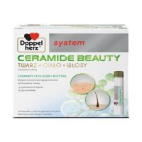 Doppelherz System Ceramide Beauty płyn, 30 ampułek po 25ml