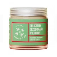 CZTERY SZPAKI (4szpaki) Delikatny dezodorant w kremie Truskawka i Werbena, 60ml