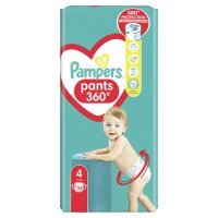 Pampers Pants 4 9-15kg, 52sztuki