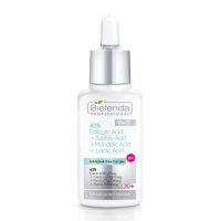 BIELENDA Professional 40% Kwas salicylowy + kwas azelainowy + kwas migdałowy + kwas mlekowy, 30g