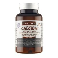 SINGULARIS Calcium Naturalny wapń, 120 kaps.