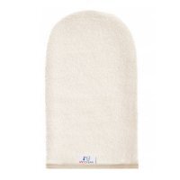 Bocioland Rękawica Myjka frotte beżowa, 1 szt.