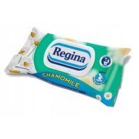 REGINA Chamomile Nawilżany papier toaletowy, 42szt.